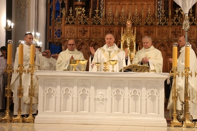 Wielki Czwartek w katedrze radomskiej 
