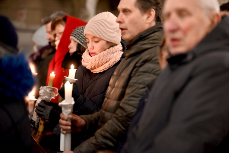 Wigilia Paschalna w świdnickiej katedrze