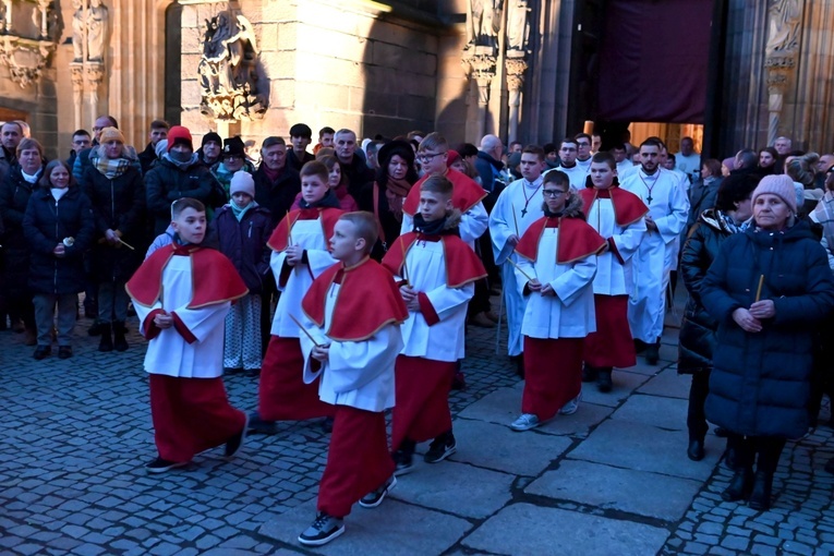 Wigilia Paschalna w świdnickiej katedrze