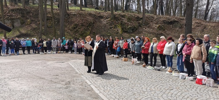 Kamienna Góra. Święcenie pokarmów prawosławnych