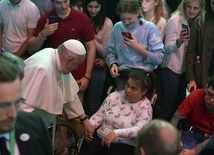 Papież spotkał się z węgierską młodzieżą
