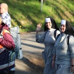 Powitanie grupy św. Matki Teresy na noclegu w Malcu