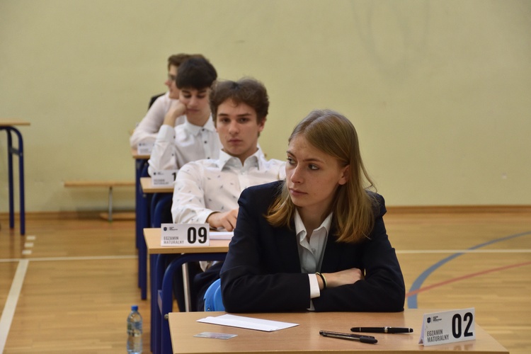 Egzamin dojrzałości w katolickim liceum w Gdyni