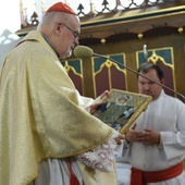 Ze Szczepanowa wyjechał z ikoną św. Stanisława.