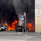 Wielka eksplozja w centrum Mediolanu