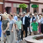 Procesja eucharystyczna na ulicach Głogowa