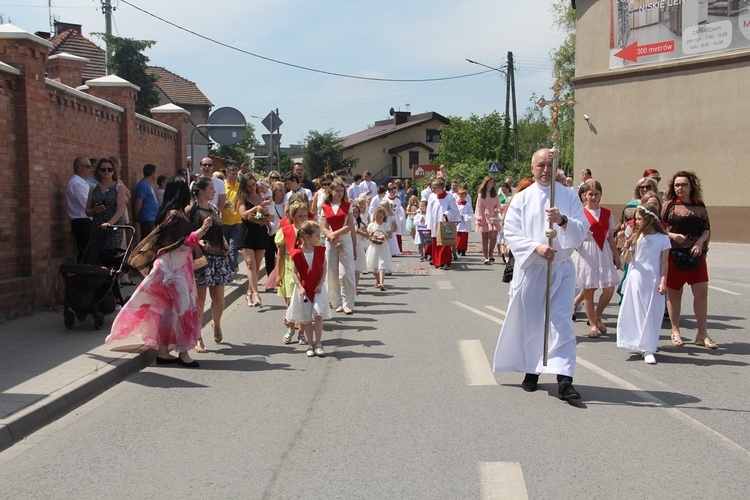 Procesja Bożego Ciała w Kiełczowie