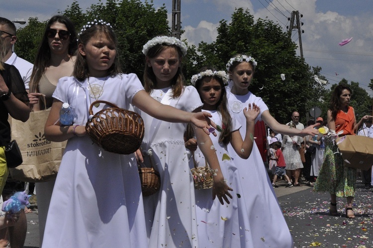 Procesja Bożego Ciała w Brzeziej Łące