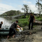 Portal wojskowy: w powodzi wywołanej przez Rosjan zginęło ponad 500 mieszkańców okupowanych Oleszek