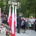 Krynica-Zdrój. Odsłonięcie pomnika abp. Antoniego Baraniaka