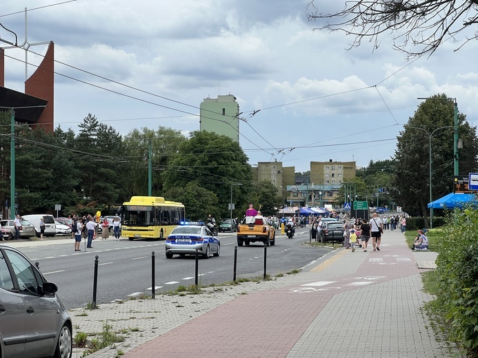 Błogosławieństwo pojazdów w Tychach