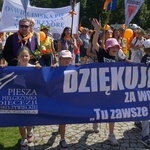 Powitanie 40. Oświęcimskiej Pieszej Pielgrzymki na Jasnej Górze - 2023