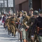 Rekonstruktorzy na otwarciu Muzeum Wojska Polskiego