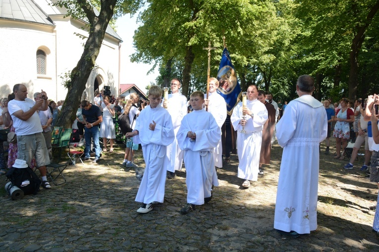 Pielgrzymkowa Eucharystia na Górze św. Anny