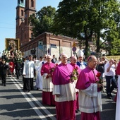 Piekary kobiet 2023. Procesja i powitanie pątniczek