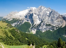 Rekordowa temperatura na szczycie najwyższego masywu w Dolomitach