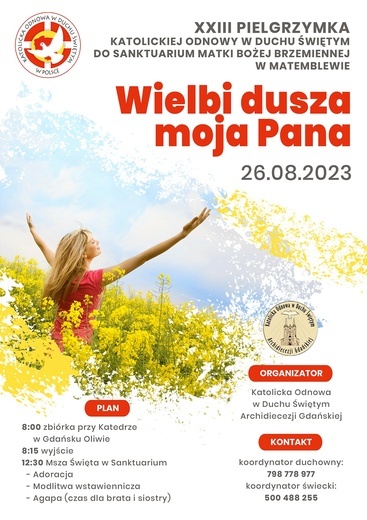 Program wydarzenia.