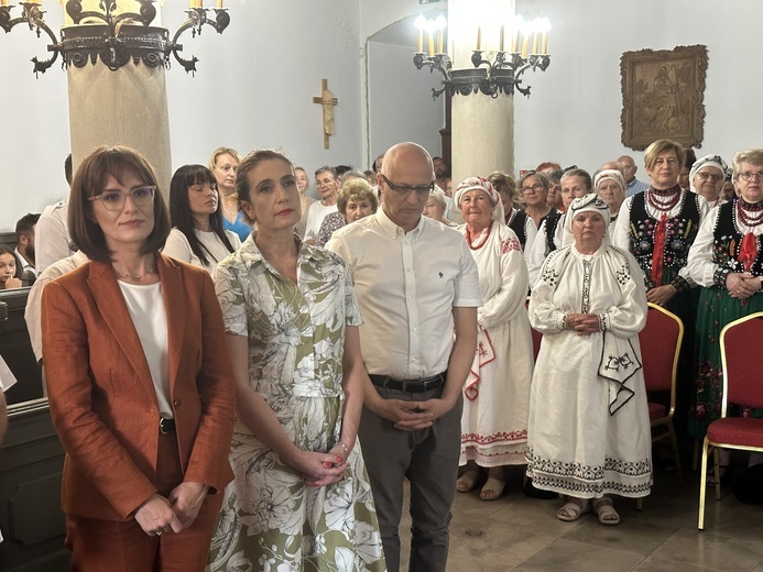 Poświęcenie obrazu Matki Bożej Królowej w Baranowie Sandomierskim