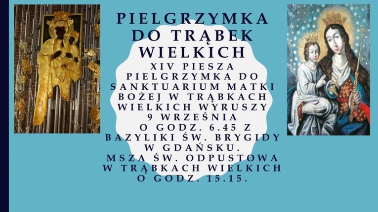 Zaproszenie na uroczystości ku czci MB Trąbkowskiej