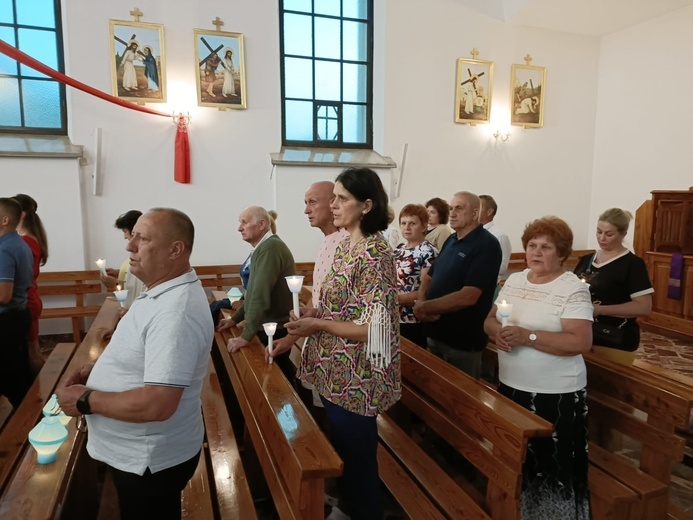 Nabożeństwo fatimskie w Gródku nad Dunajcem