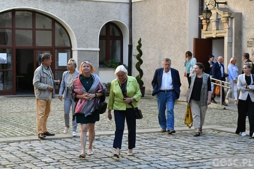 Otwarcie ekspozycji kamiennej rzeźby księżnej Salomei w Głogowie