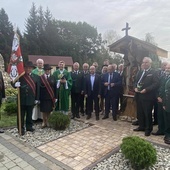 Poświęcenie kapliczki św. Huberta w Bojanowie