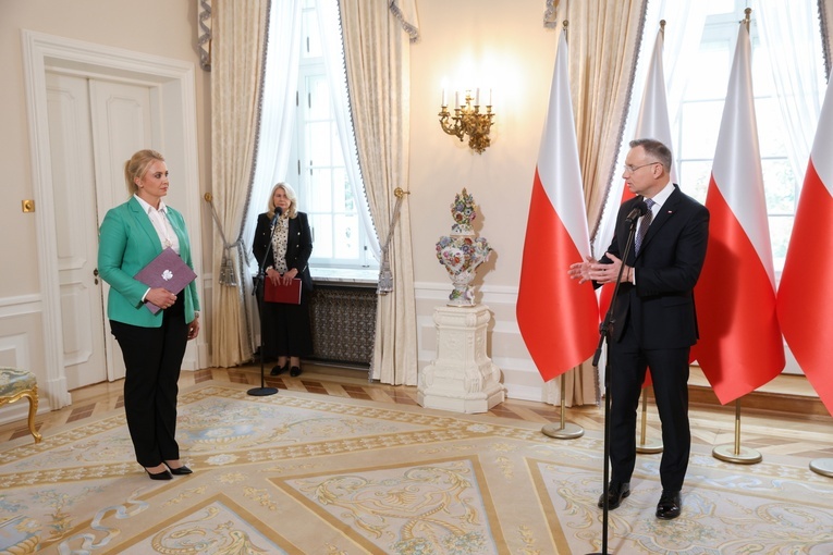 Prezydent powołał minister zdrowia Katarzynę Sójkę w skład Rady Dialogu Społecznego