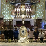 Relikwie św. Teresy od Dzieciątka Jezus i jej świętych rodziców na Złotych Łanach
