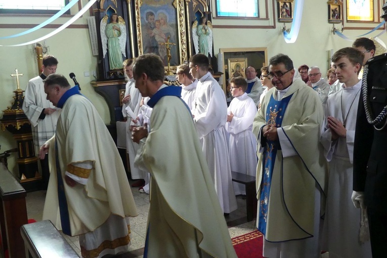 Poświęcenie kościoła Matki Bożej Szkaplerznej w Godziszce