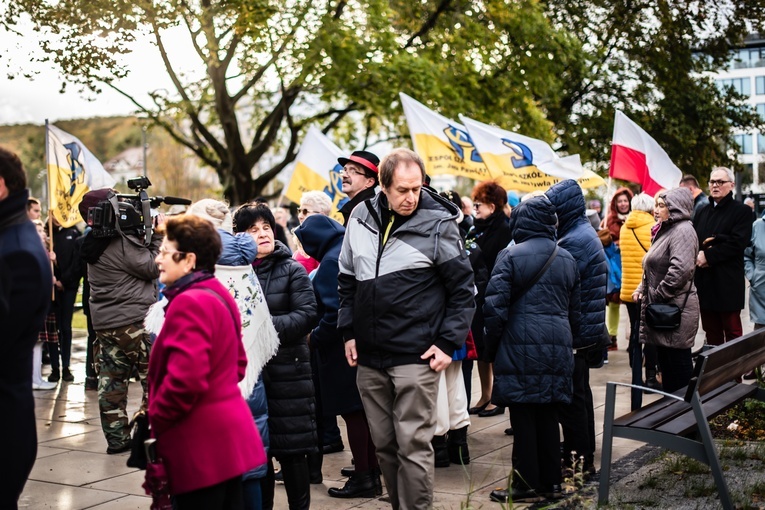 Gdyński przemarsz z Różańcem w ręku