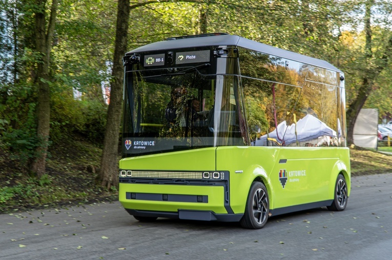 PKM Katowice testuje autobusy bez kierowców