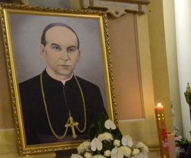 Portret bp. Piotra w kościele w Jedlińsku.