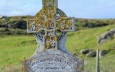 Cmentarz na wyspie Omey