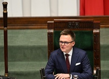 Hołownia po wyborze na marszałka Sejmu: większość jest gotowa do wzięcia odpowiedzialności za kraj 