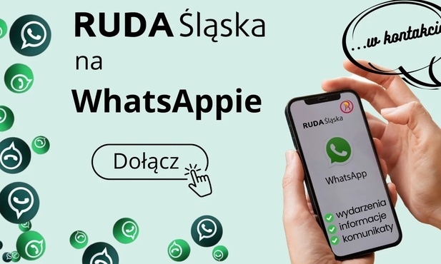 Ruda Śląska. Informacje z Urzędu Miasta na WhatsAppie