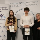 Julia Romanowska, Mateusz Kutera i Krystyna Rutkowska.