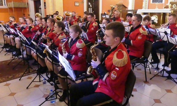 Świetni muzycy z orkiestry gminy Bestwina z siedzibą w Kaniowie gościli w Bielsku-Białej.
