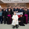 Papież spotkał się z asystentami KSM. Wśród nich był ks. Jakub Klimontowski