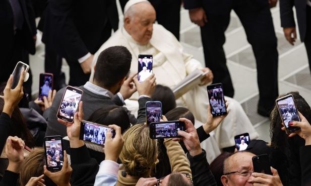 Podczas spotkania z Papieżem