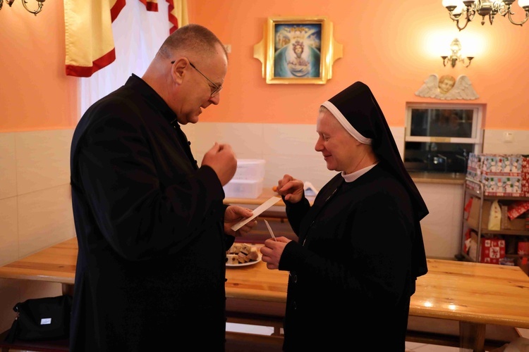 Spotkanie opłatkowe sióstr zakonnych w Sandomierzu