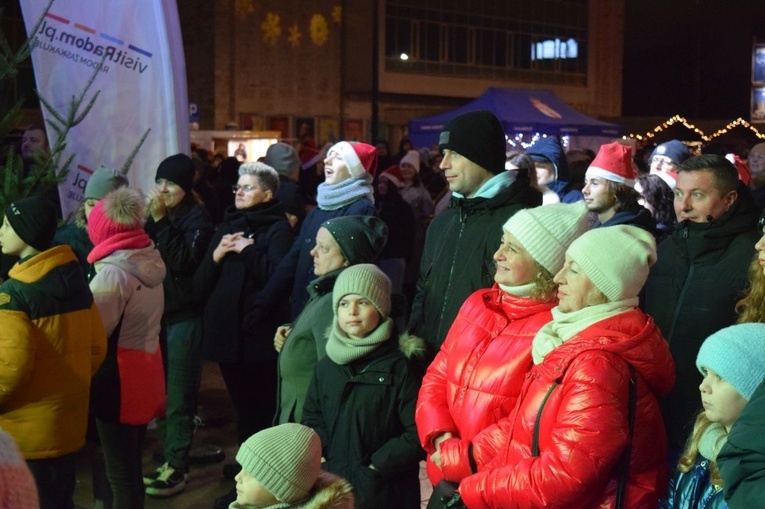 Miejska wigilia na placu Jagiellońskim