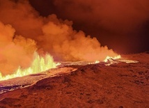 Islandia: Efektwna i groźna erupcja wulkanu po tygodniach wstrząsów ziemi