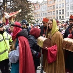 Trzej Królowie na ulicach Gdańska