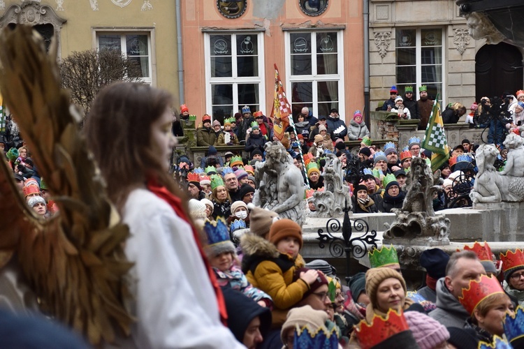 Trzej Królowie na ulicach Gdańska