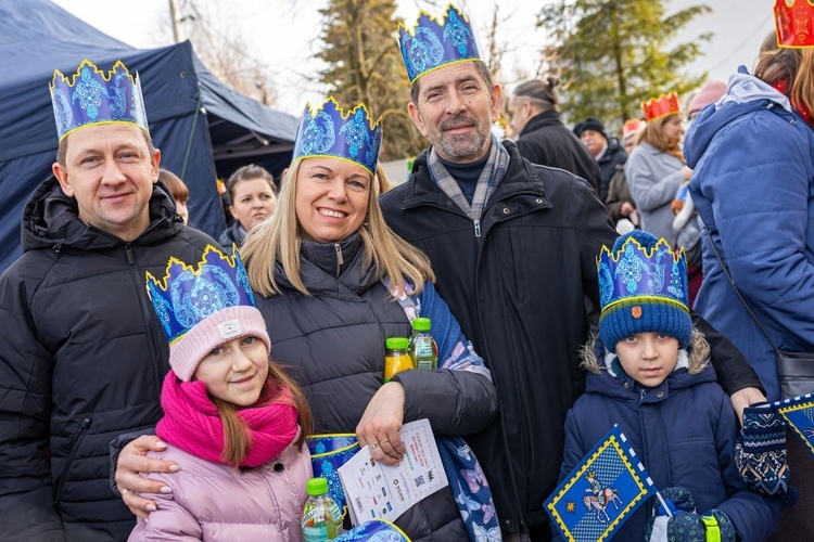 Orszak Trzech Króli 2023 w Bulowicach.