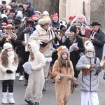 Zakliczyn. Kolędowanie ulicami miasta