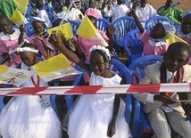 Świadectwa dzieci z Sudanu Płd. przed Papieżem