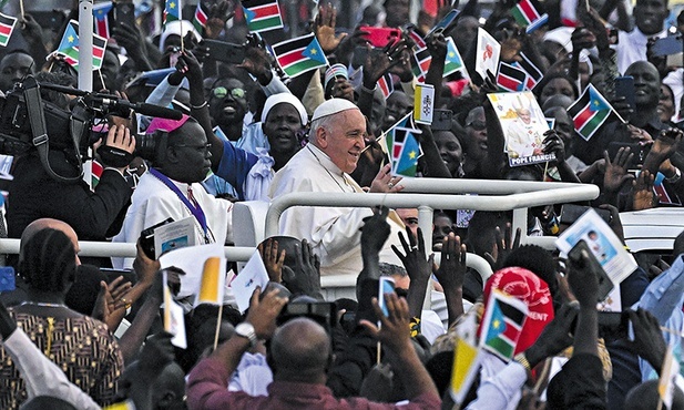 – Nigdy nie traćcie nadziei i nie marnujcie okazji  do budowania pokoju  – mówił Franciszek  na afrykańskiej ziemi.