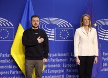 Przewodnicząca PE: kiedy świat myśli o Ukrainie, to myśli o walczących bohaterach, o Dawidzie pokonującym Goliata