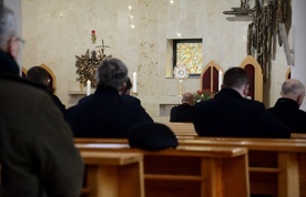 Kapłani wzięli udział w dniu skupienia przed Wielkim Postem
